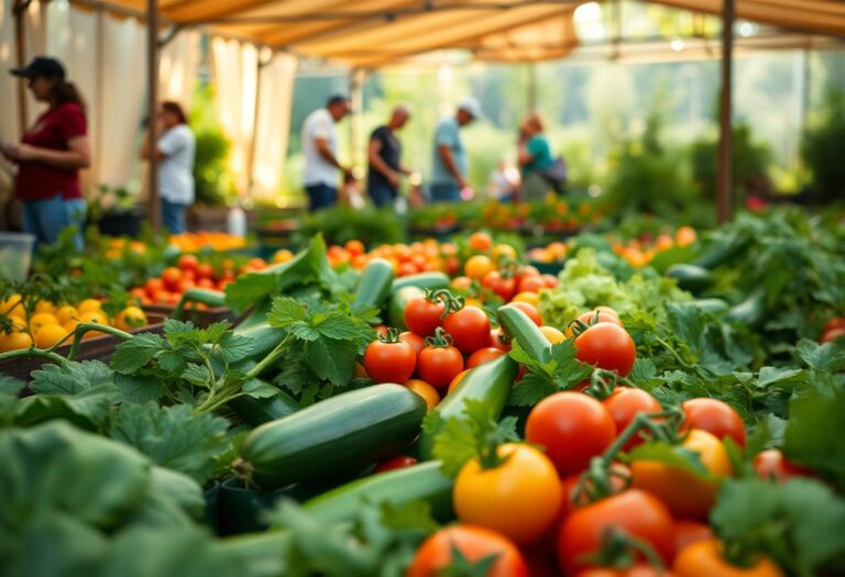 Guia prático para consumir vegetais orgânicos da estação cultivados em hortas comunitárias locais