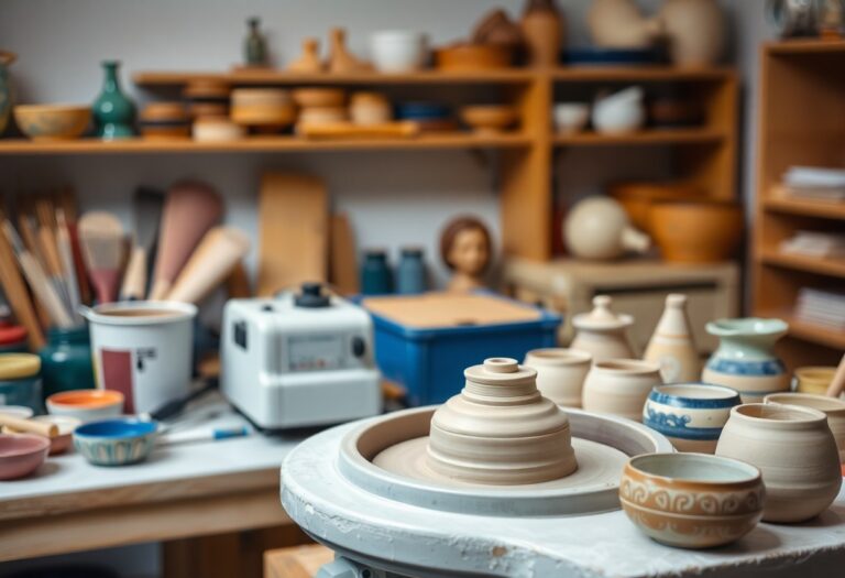 Como escolher o melhor torno elétrico para iniciantes em cerâmica artesanal